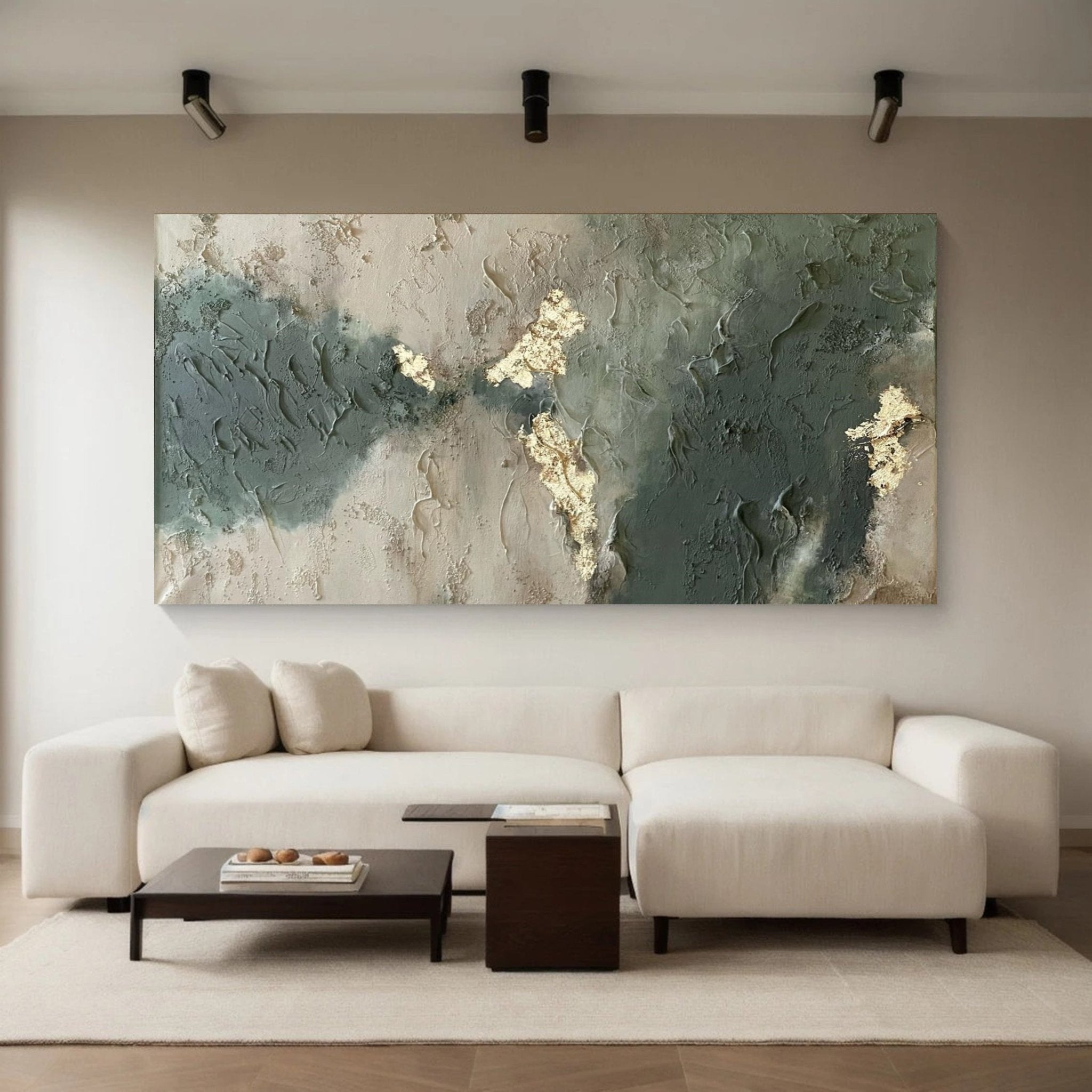 Wabi - Sabi Abstract Impasto Oil Painting SR0041 - Viral Wall Art